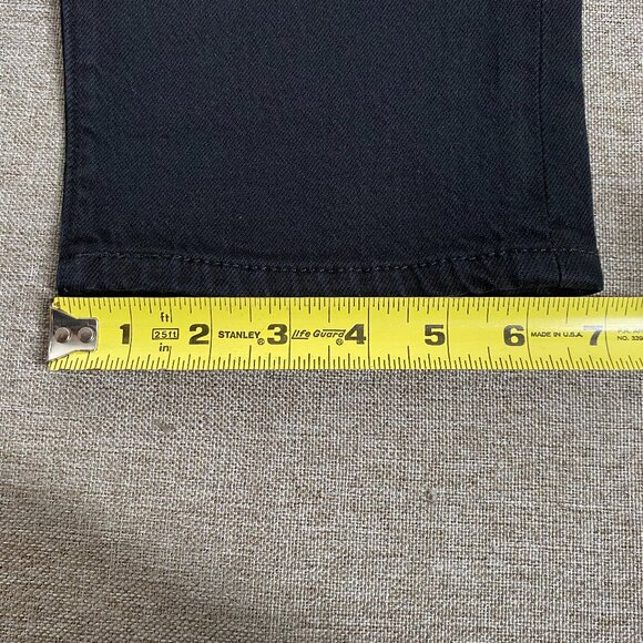 Levi's Premium 501 ORIGINAL FIT Denim Jeans Women's 27 x 32 High Rise Black NWT - Picture 13 of 14